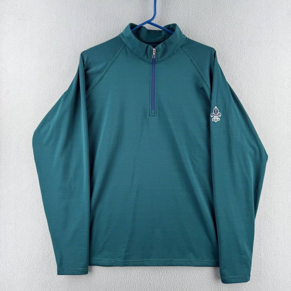 Houlderness & Bourne Golf 1/4 Zip Mens Large Pullover Las Vegas Country Club